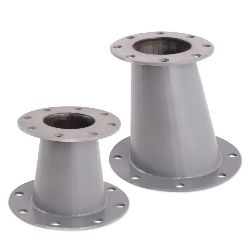 Stainless Steel and Fiberglass Reducers for commercial pools, aquariums, zoos, etc