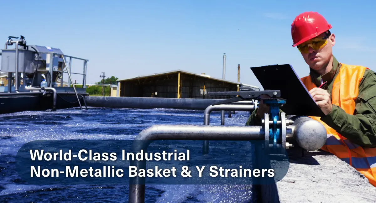 Industrial Non-metallic Basket Strainers and Y-Strainers